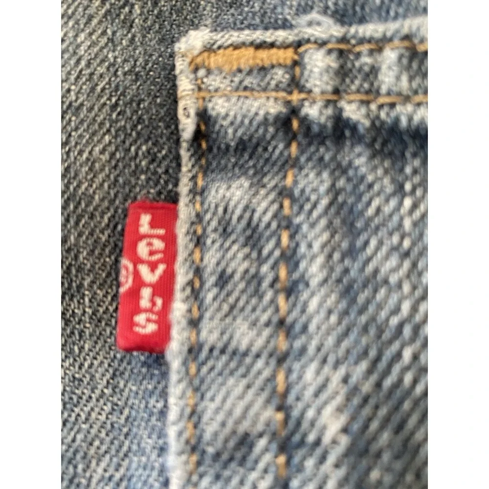 Levi's Men's 514 Straight‎ Low Rise, Med Blue Wash Sz 32/32 100% Cotton
